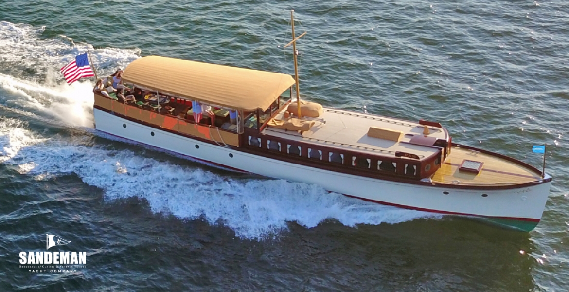 Great Lakes Boat Building 62 ft Commuter Yacht 1921 Sandeman Yacht Company