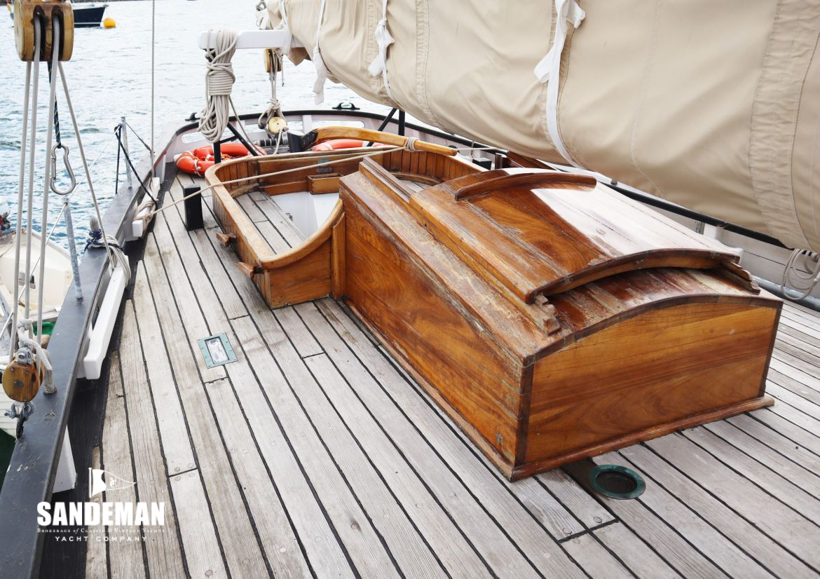 Ed Burnett 45 ft Gaff Rigged Pilot Cutter 2008 - Sandeman Yacht Company