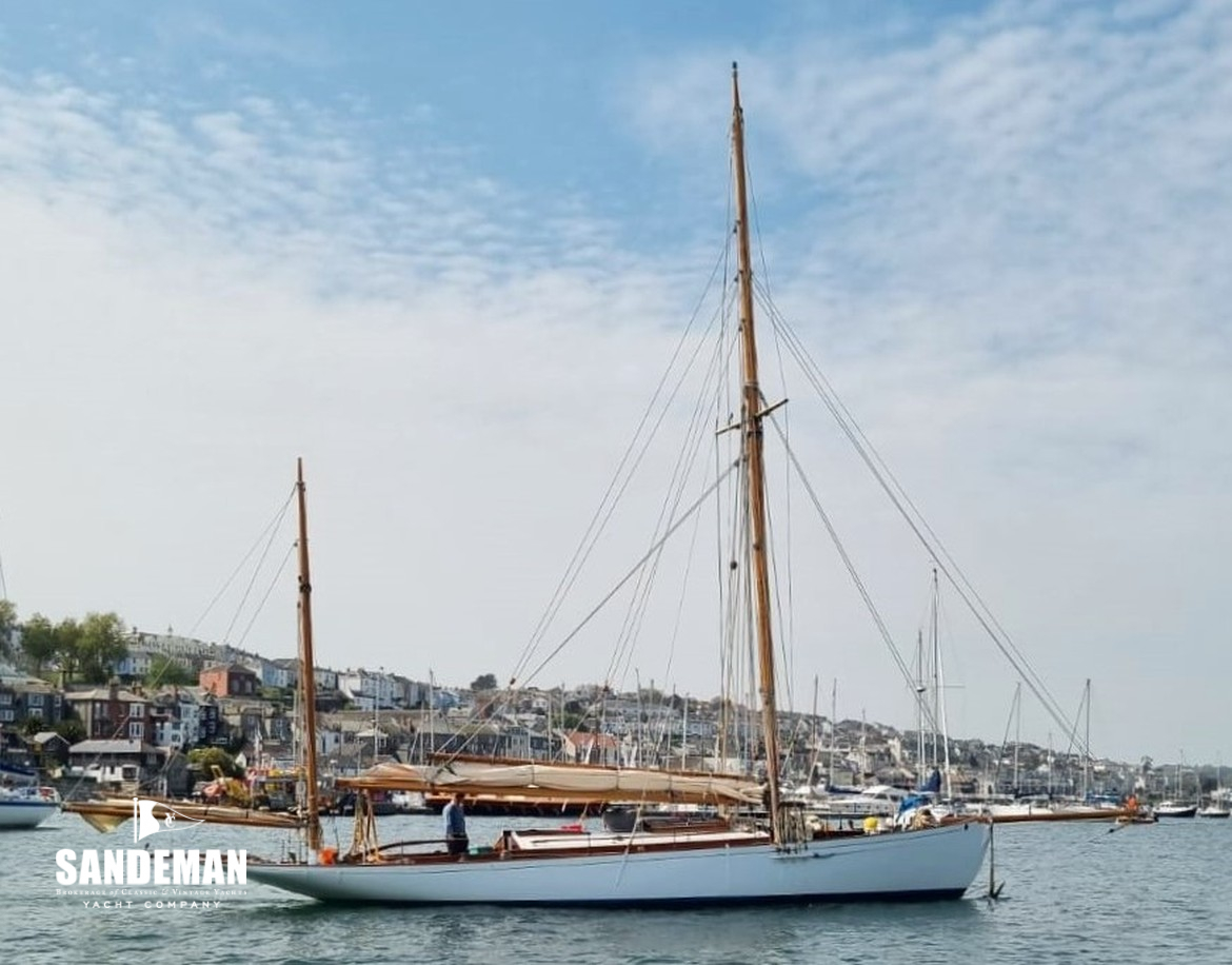 Stow & Son 50 ft Gaff Yawl 1900 / 2019 - Sandeman Yacht Company