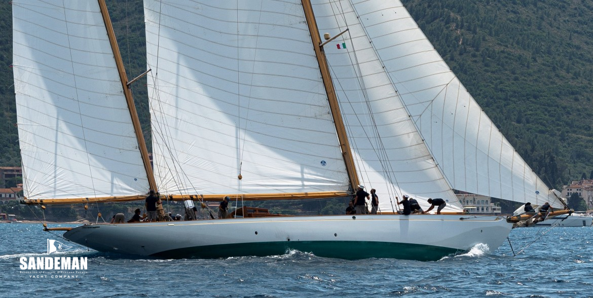 William Fife III 94 ft Bermudan Ketch 1914/2019 - Sandeman Yacht