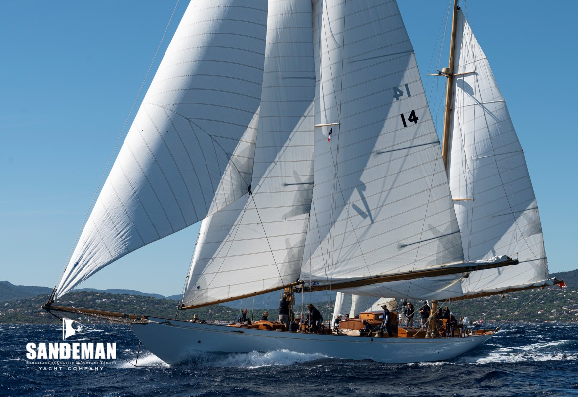 William Fife III 94 ft Bermudan Ketch 1914/2019 - Sandeman Yacht