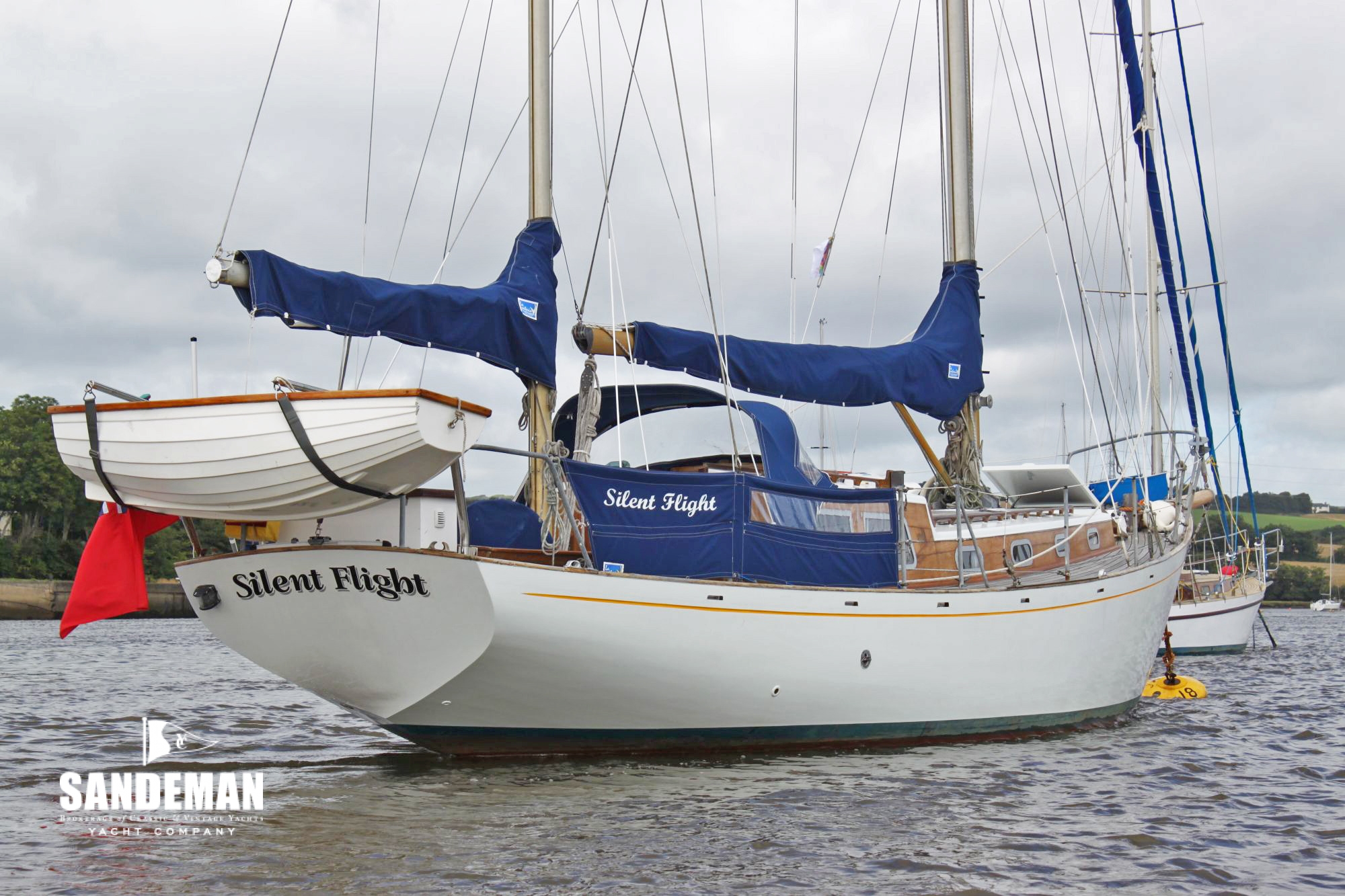 40ft ketch sailboat
