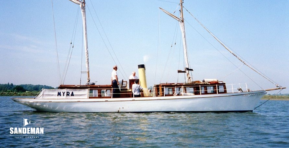 steam yacht for sale