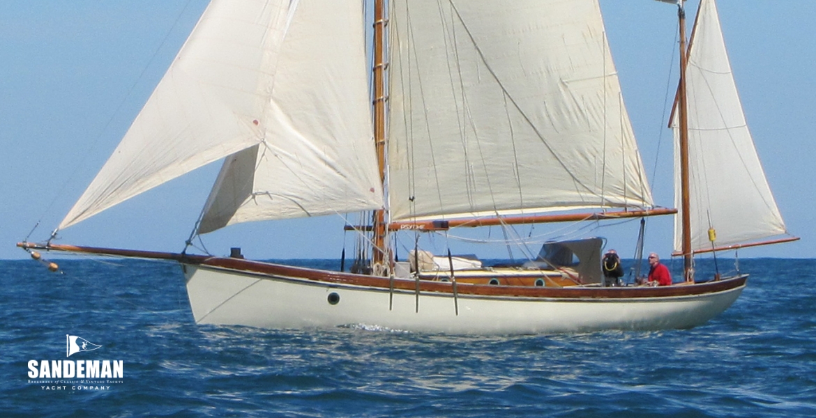 Ed Burnett 38 ft Gaff Yawl 2000 - Sandeman Yacht Company