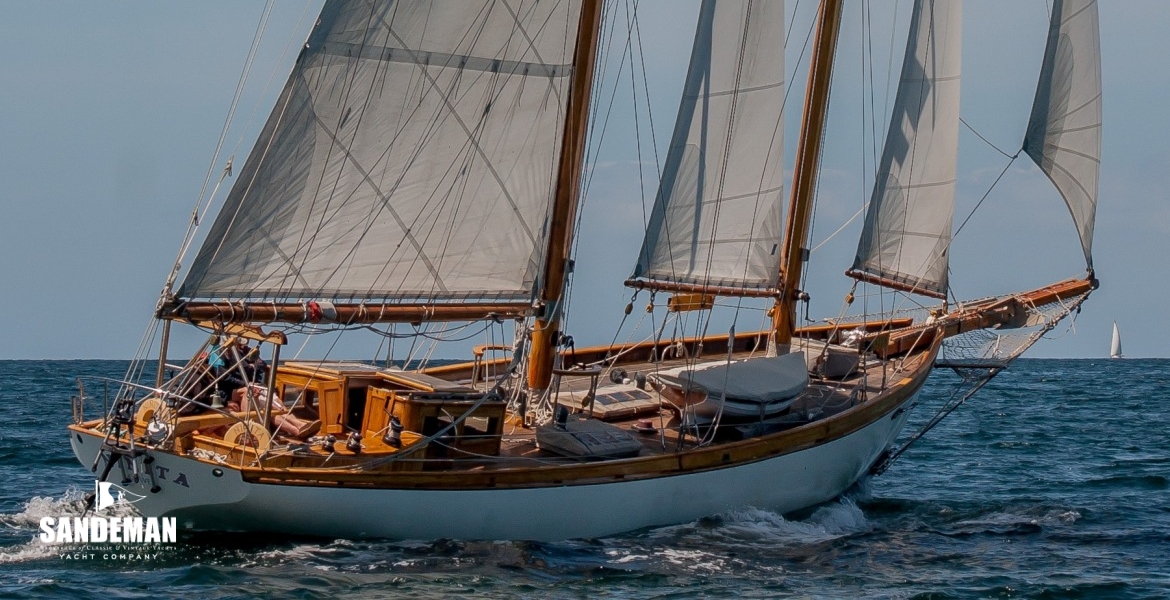 Starling Burgess 59 Ft Staysail Schooner 2004 Sandeman Yacht Company