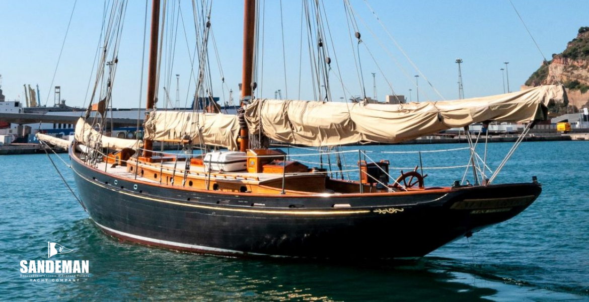 JOHN ALDEN 58ft GAFF SCHOONER 1930/ 2003 Sandeman Yacht Company