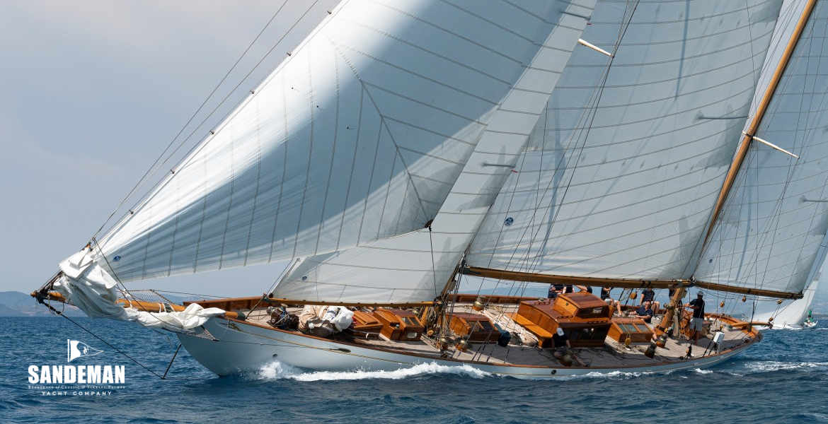 William Fife III 94 ft Bermudan Ketch 1914/2019 - Sandeman Yacht